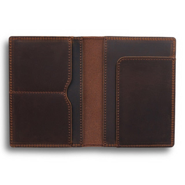 AVIMA® BEST Genuine Leather Passport Holder Travel Wallet - for Men &  Women